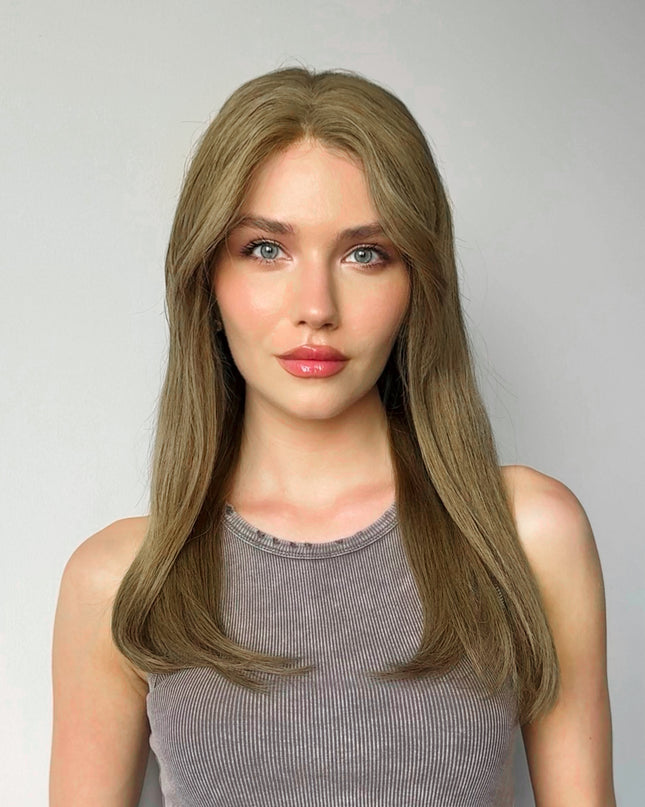 Candice | Lace Front Remy Human Hair Wig- Cool Blonde with Ashy Undertones