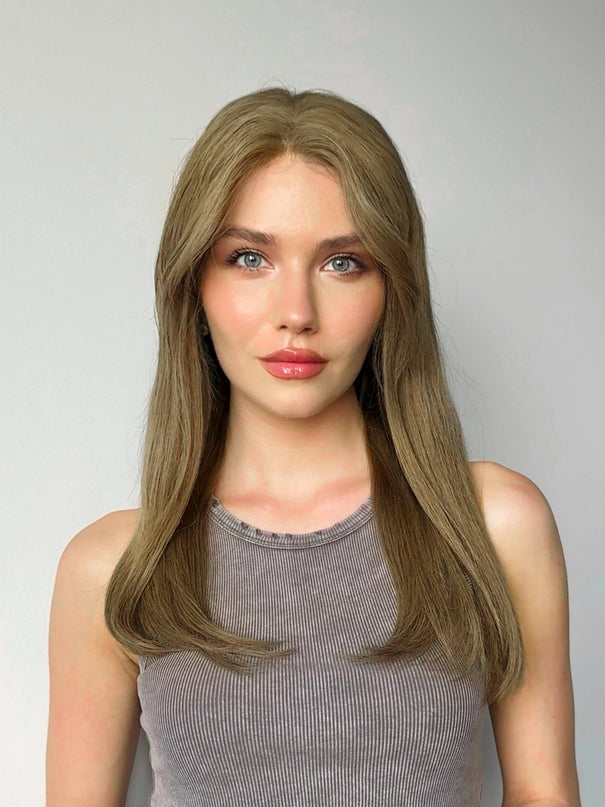 Candice | Lace Front Remy Human Hair Wig- Cool Blonde with Ashy Undertones