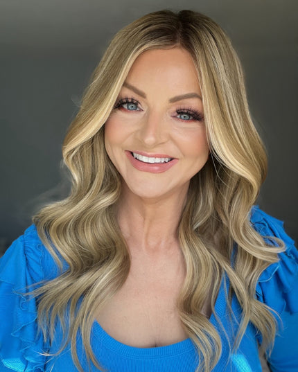 Avis |  Lace Top Remy Human Hair Wig- Cool Light Ash Blonde Balayage