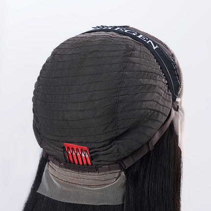 Élaine | Collection de bonnets double monofilament en cheveux humains Remy - Couleur piano