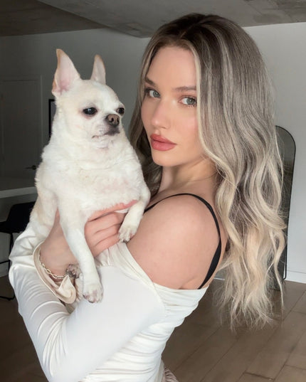Ada | Lace Top REMY HUMAN HAIR WIG - Rooted Ash Blonde Balayage - Raregen Hair