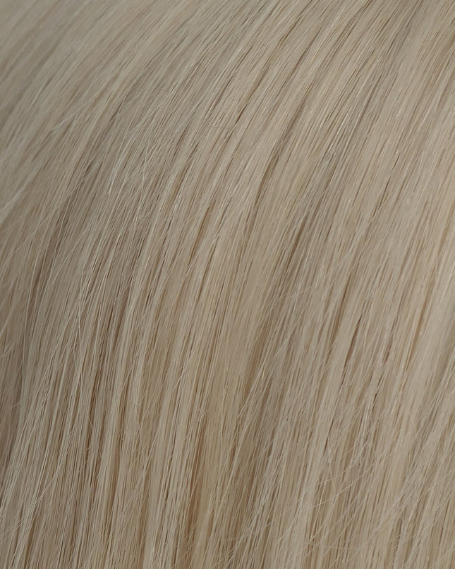 Aspen | Human Hair Topper Silk Base in 6x6.5 Inch - Platinum Blonde - Raregen Hair