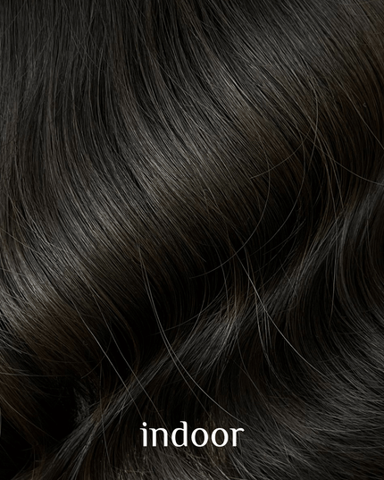 Raregen Nova 14” | Perruque en dentelle avec insert en soie - Noir doux