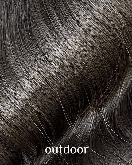 Raregen Nova 14” | Perruque en dentelle avec insert en soie - Noir doux