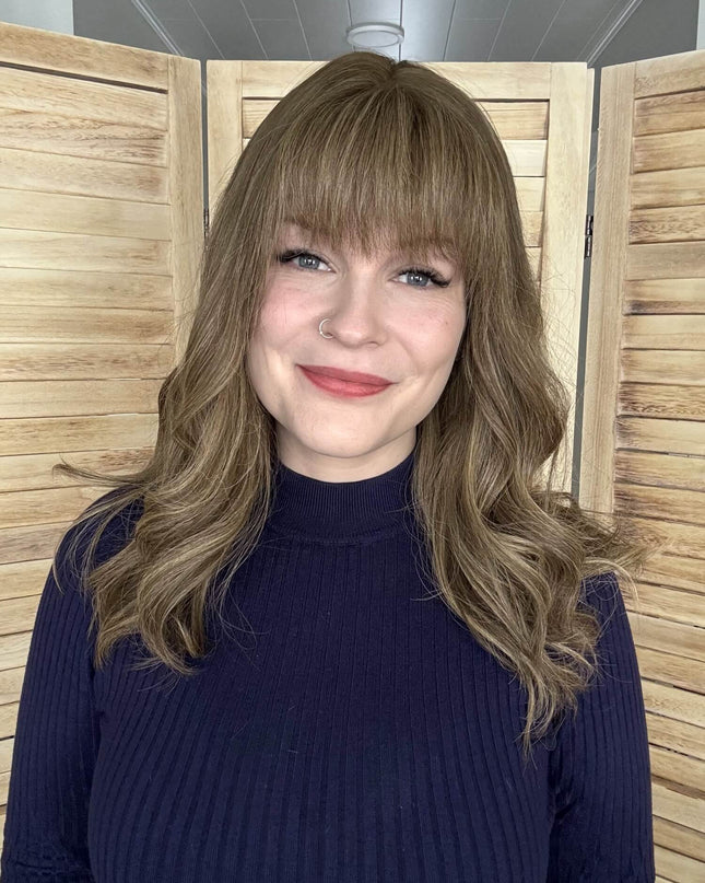 Raregen Calista 18” | Silk-Inserted Lace Top Wig-Ash Bronde Glow