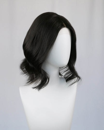 Raregen Nova 14” | Perruque en dentelle avec insert en soie - Noir doux