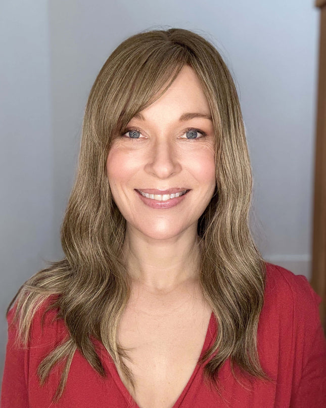 Raregen Calista 18” | Silk-Inserted Lace Top Wig-Ash Bronde Glow