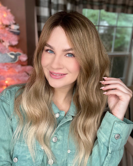 Bess | Lace Front REMY ECHTHAARPERÜCKE - Kakao Ombre Eleganz