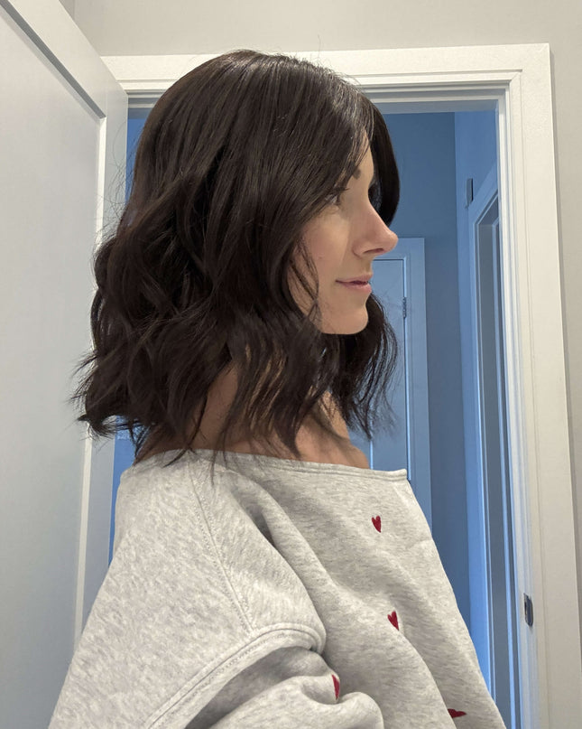 Raregen Nova 14” | Silk-Inserted Lace Top Wig-Soft Black