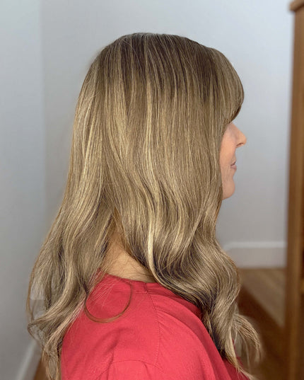 Raregen Calista 18” | Silk-Inserted Lace Top Wig-Ash Bronde Glow